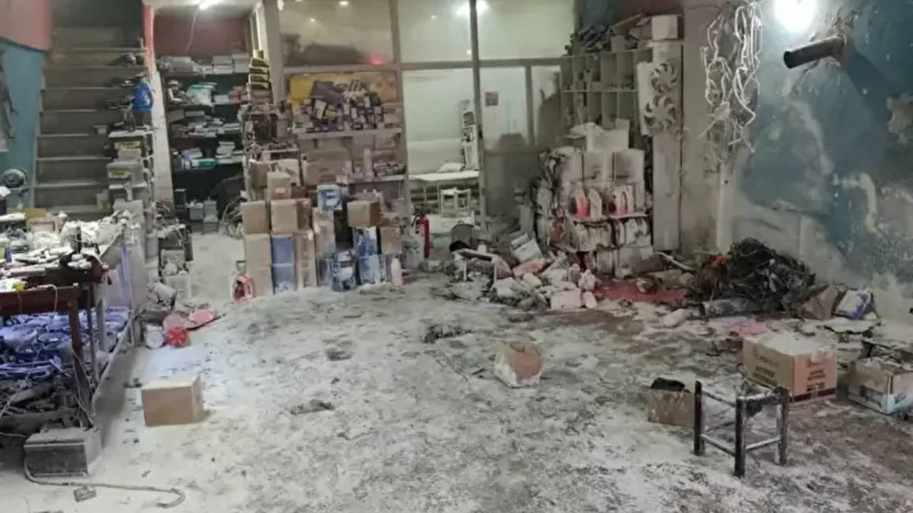 Ergani’de sanayi sitesinde soba patladı: 4 yaralı