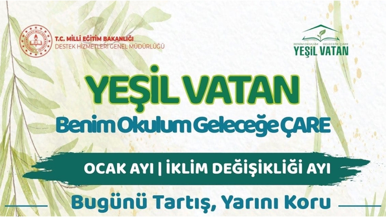 Ocak Ayı “İklim Değişikliği Ayı” etkinlikleri başlıyor