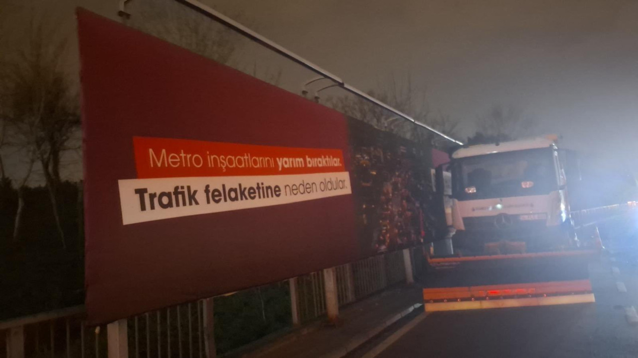 AKP'nin İBB'yi karalama kampanyası ters tepti: Bu yüzden mi reklam panolarına el koydunuz?