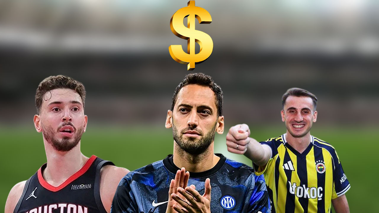 En çok kazanan 10 Türk sporcu: İşte yıllık maaşları