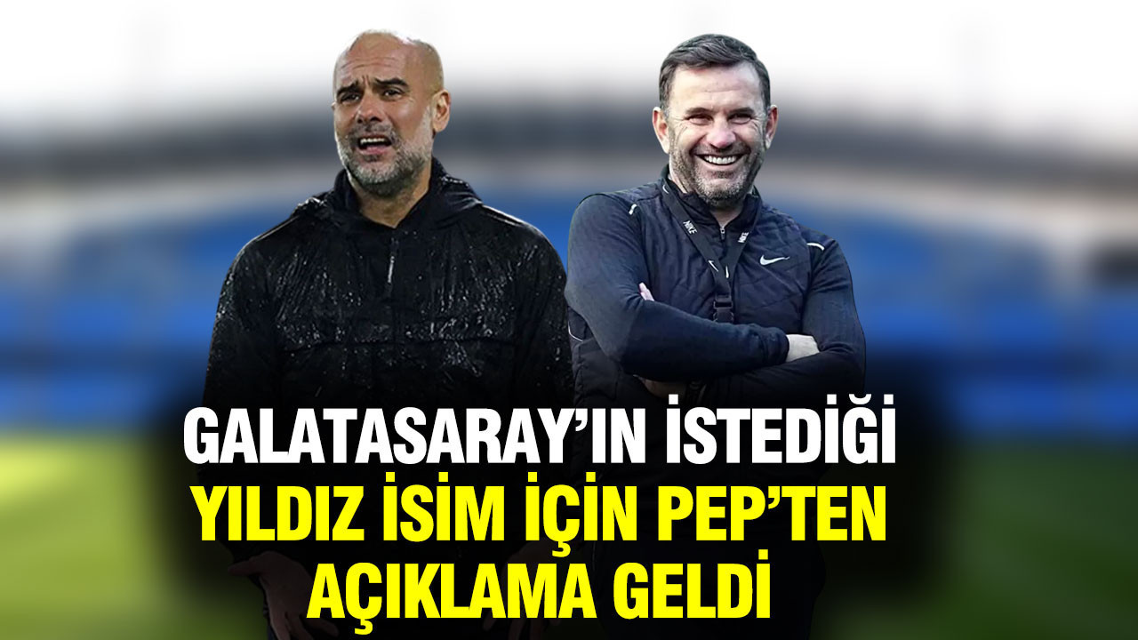 Galatasaray’ın çok istediği Marmoush için Guardiola’dan açıklama geldi