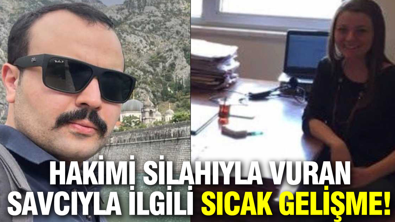 Hakimi silahıyla vuran savcı tutuklandı