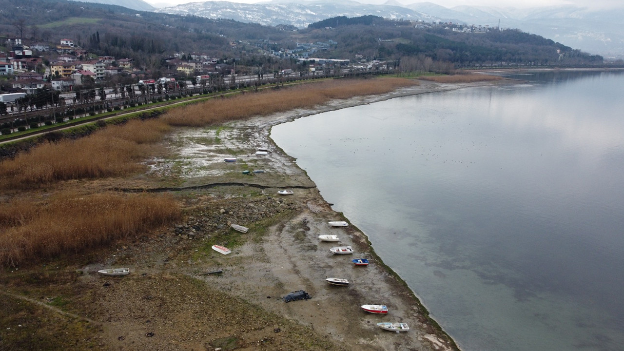 Sapanca Gölü'nde su seviyesi arttı