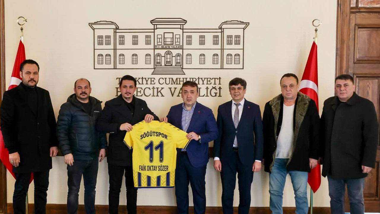 Söğütspor'dan Vali Sözer'e ziyaret
