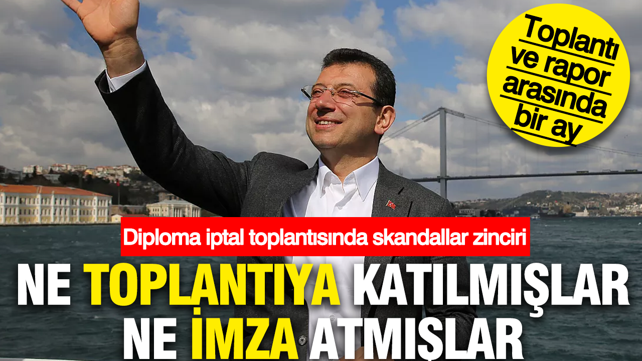 Diploma iptal davasında skandallar zinciri!