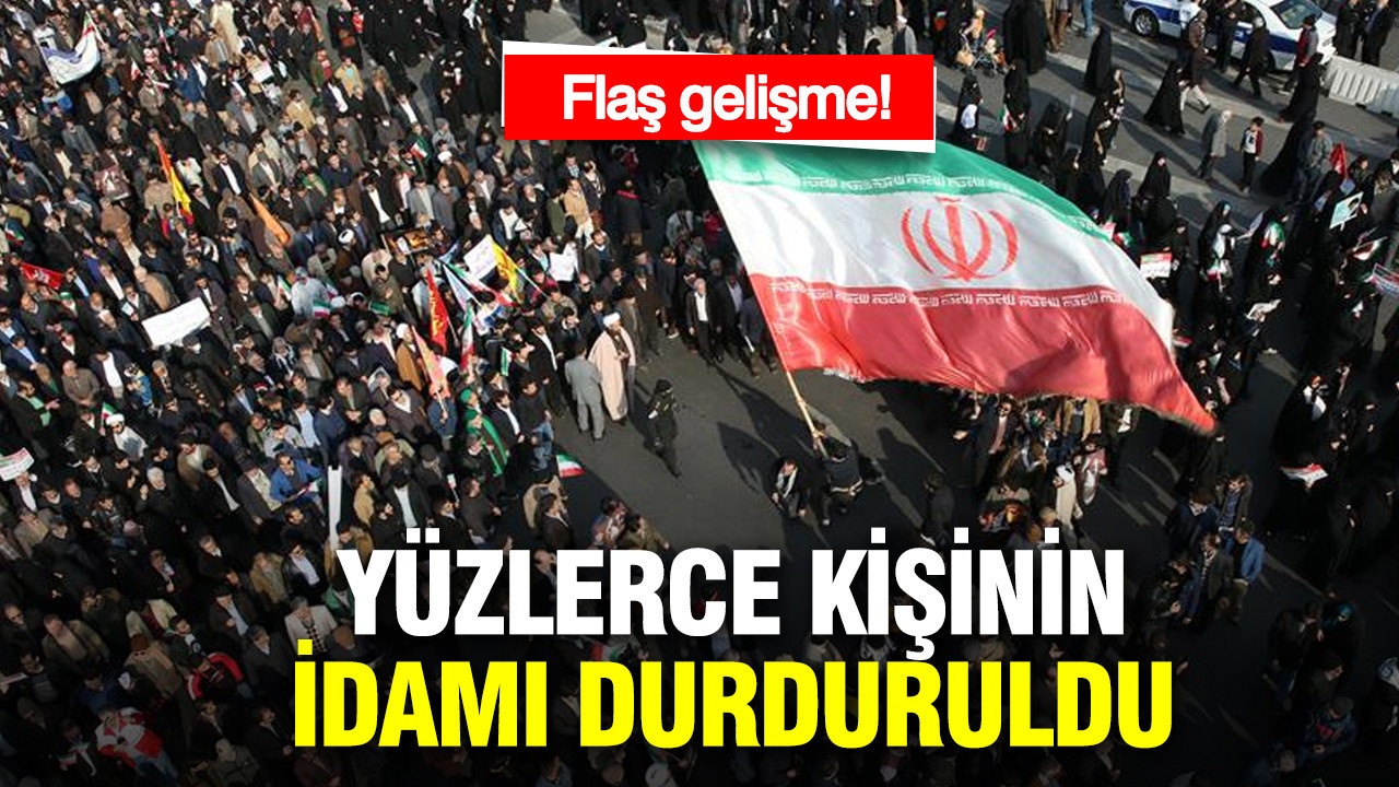 İran'dan flaş karar: 800 idam durduruldu