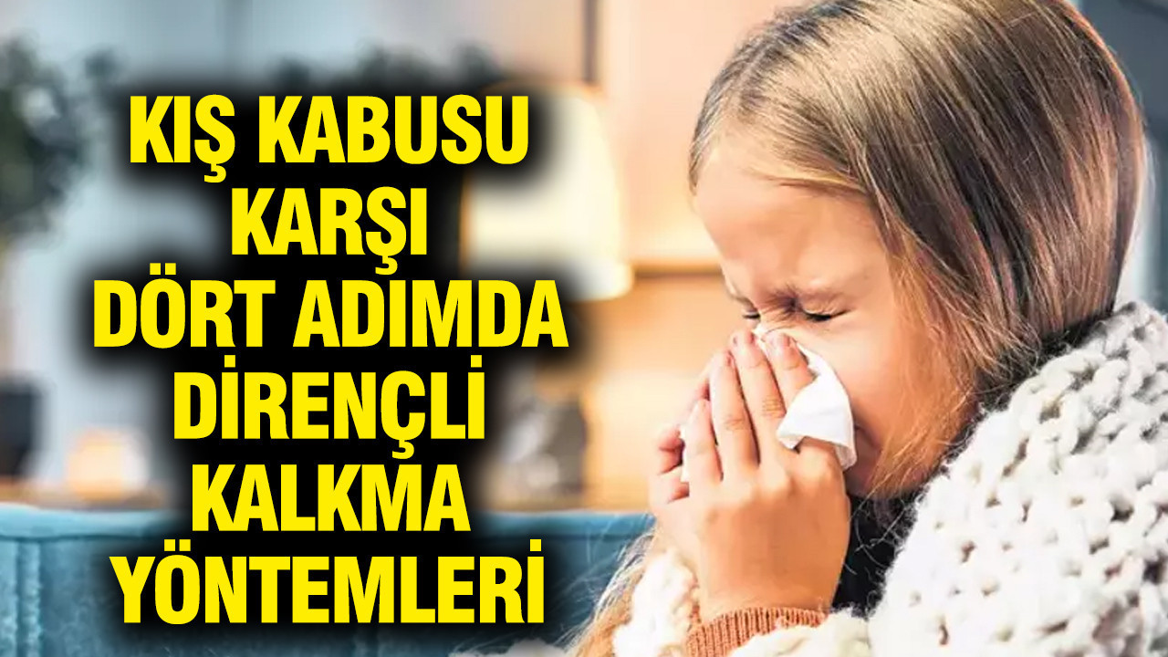 Kış kabusu süper gribe karşı dört adımda dirençli kalkma yöntemleri