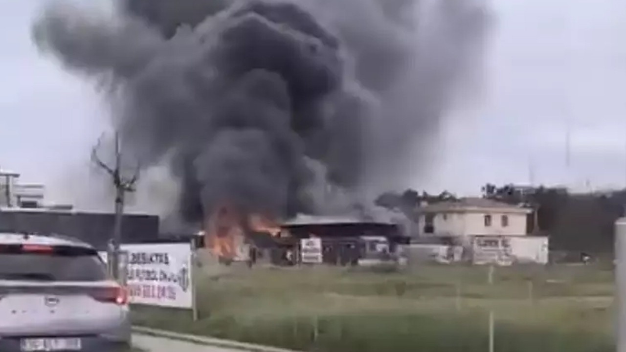 Şile’de konteynerde yangın: 1 ölü