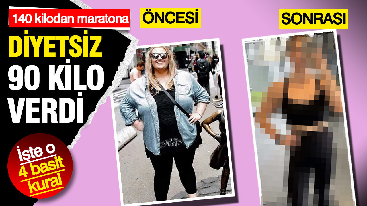 90 kilo verdi yarı maraton koştu: Molly’nin mucize zayıflama hikâyesi