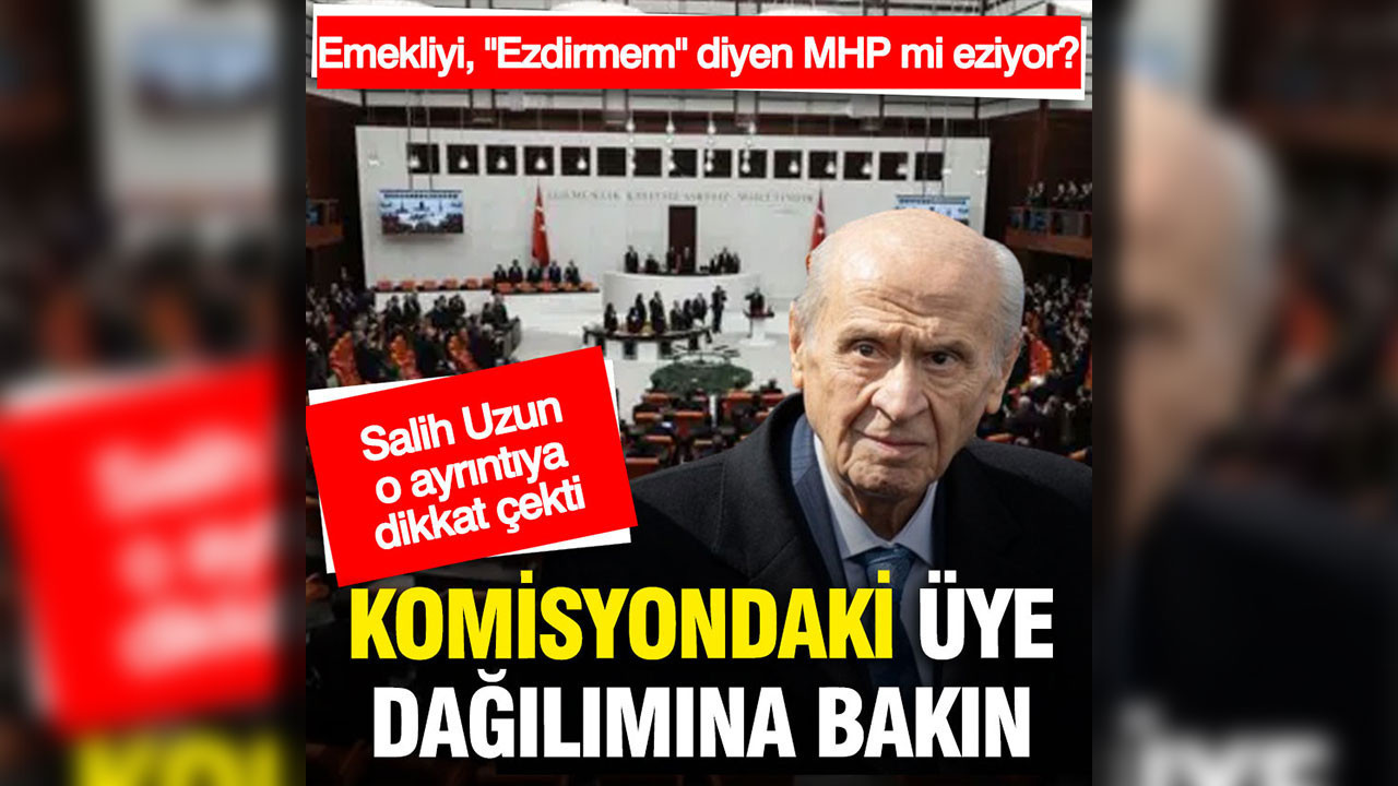 AKP emekliyi MHP sayesinde eziyor