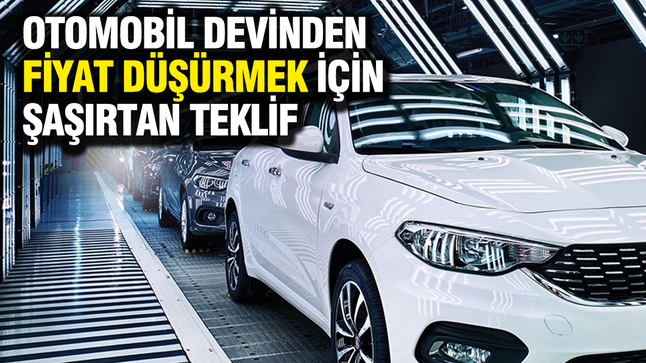 Fiat'tan otomobil fiyatlarını düşürmek için hız sınırı uyarısı