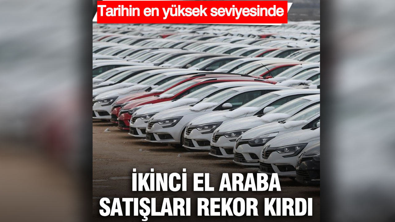 İkinci el araba satışları 2025'te rekor kırdı: 9,4 milyonu geçti