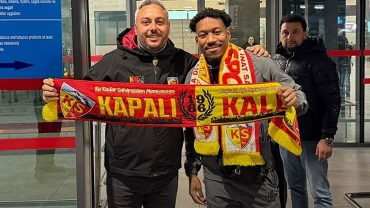 Kayserispor'un şehre getirdiği Ronael Pierre-Gabriel kaçtı