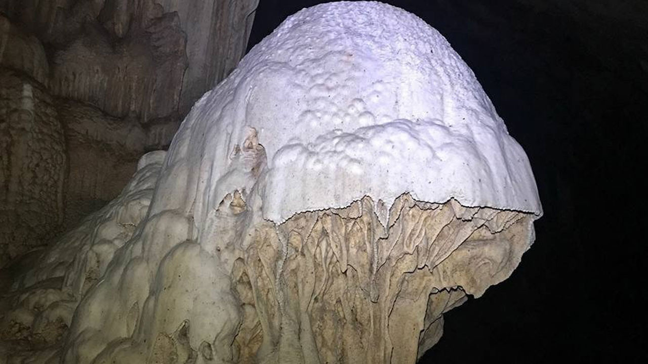 Aydın’ın Aslanlı Mağarası maceraperestlerin uğrak noktası oldu