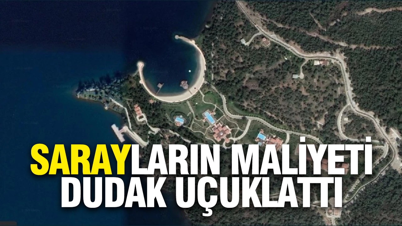 Emekliye yok... Erdoğan'ın saraylarının maliyeti 3 milyar liraya dayandı