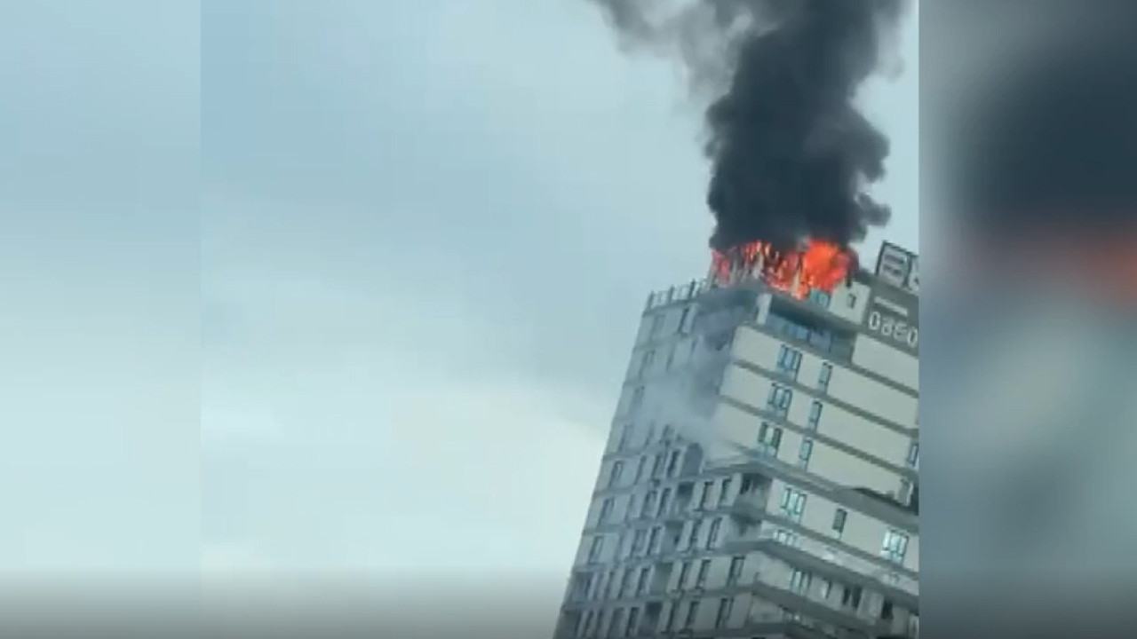 Esenyurt Rezidansta yangın: Çok sayıda ekip sevk edildi