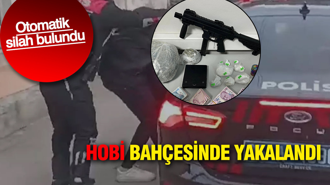 İzmir’de aranan firari hobi bahçesinde yakalandı: Otomatik silah ele geçirildi