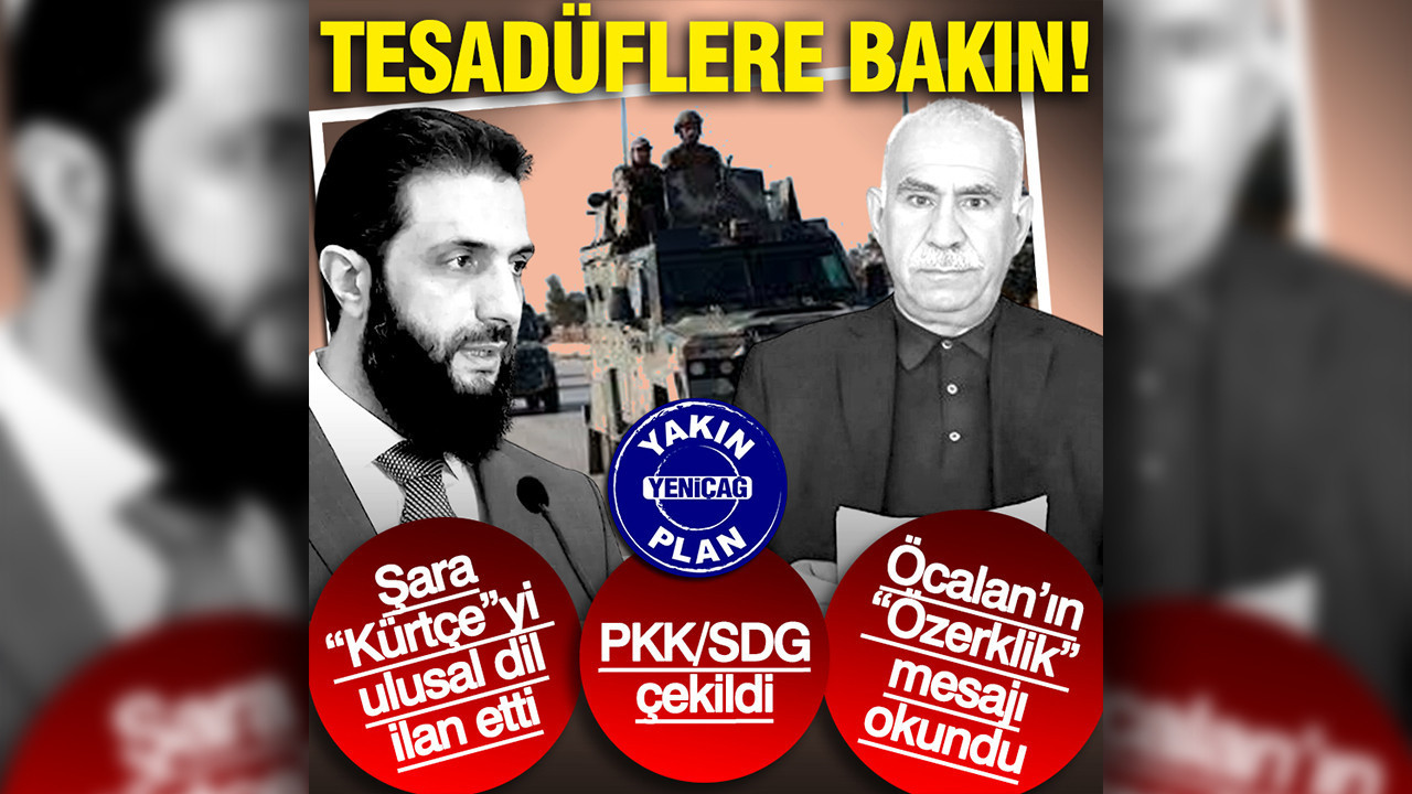 Tesadüflere bakın: SDG’nin çekilmesi, Şara’nın ‘Kürtçe’ dil çıkışı ve Öcalan’ın ‘Özerklik’ mesajı