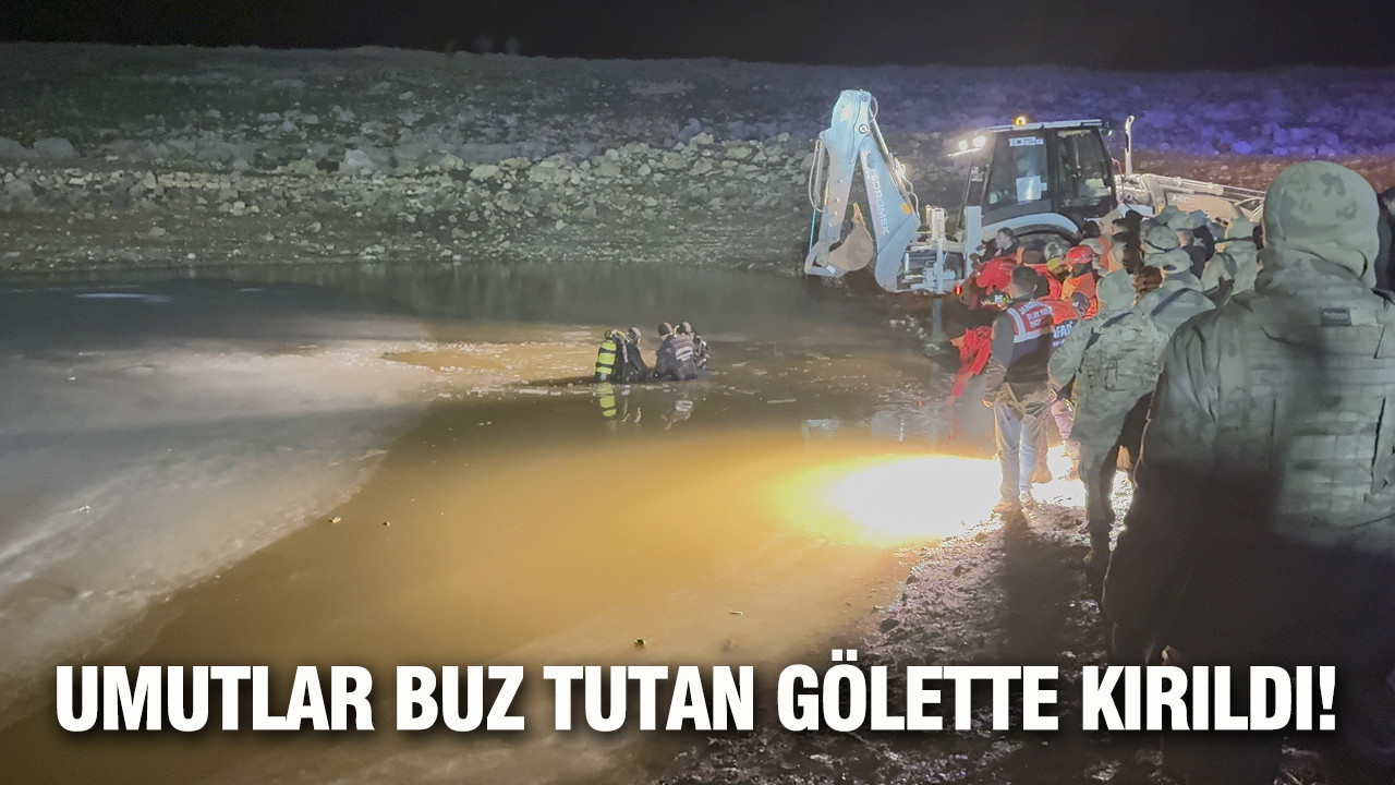 Umutlar buz tutan gölette kırıldı: İki çocuğun cansız bedeni bulundu