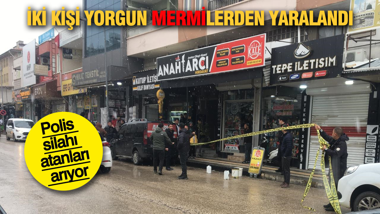 İki kişi yorgun mermilerden yaralandı: Polis silahı atanları arıyor