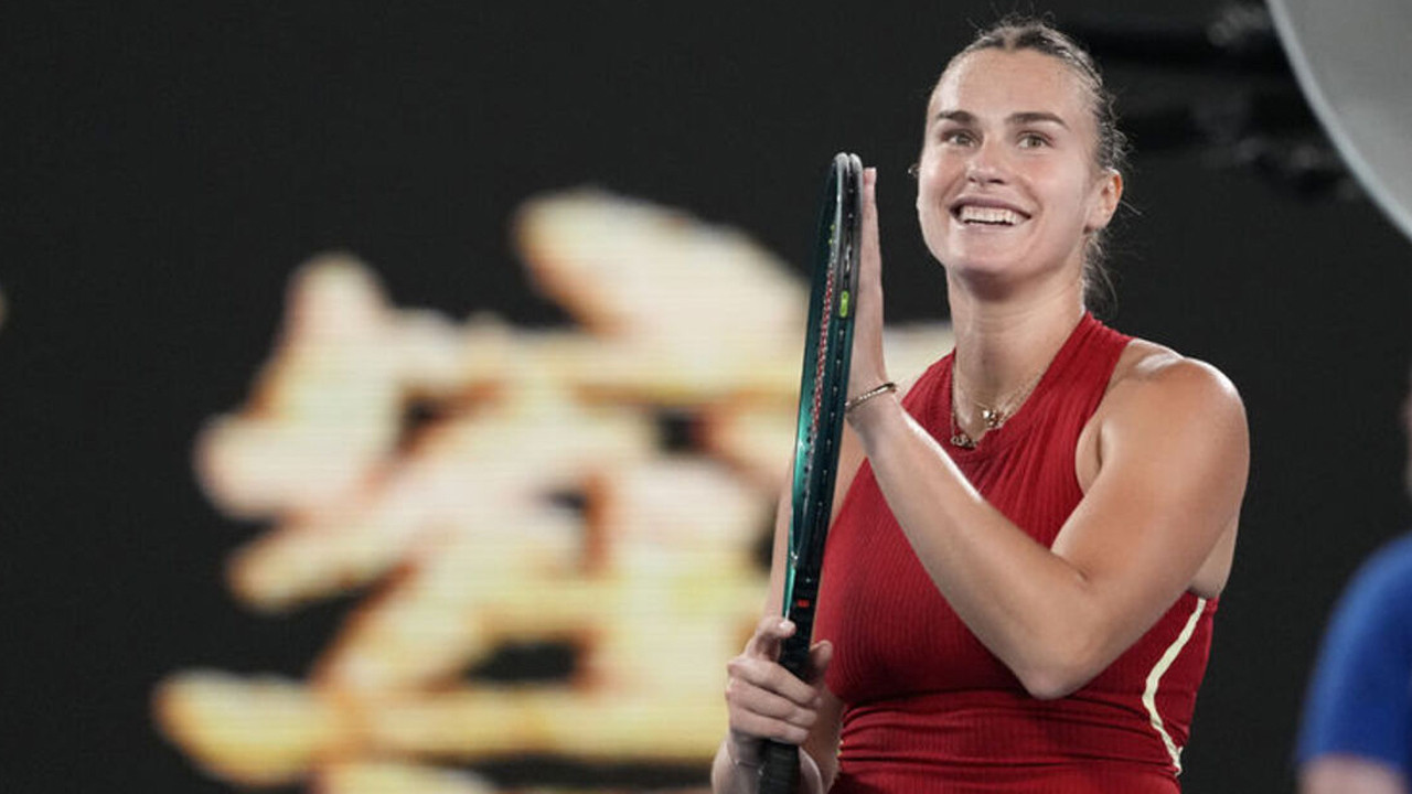 Avustralya Açık'ta Sabalenka fırtınası başladı