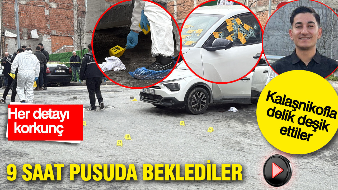Aracın altına gizlenen ölüm: Kâğıthane’de kalaşnikofla delik deşik ettiler: Her detayı korkunç