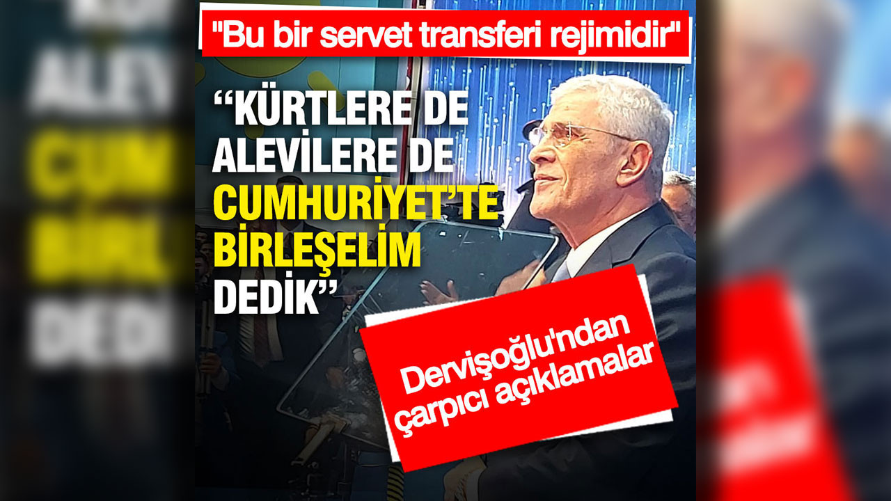 Müsavat Dervişoğlu'ndan çarpıcı açıklamalar: Kürtlere de Alevilere de Cumhuriyet'te birleşelim dedik