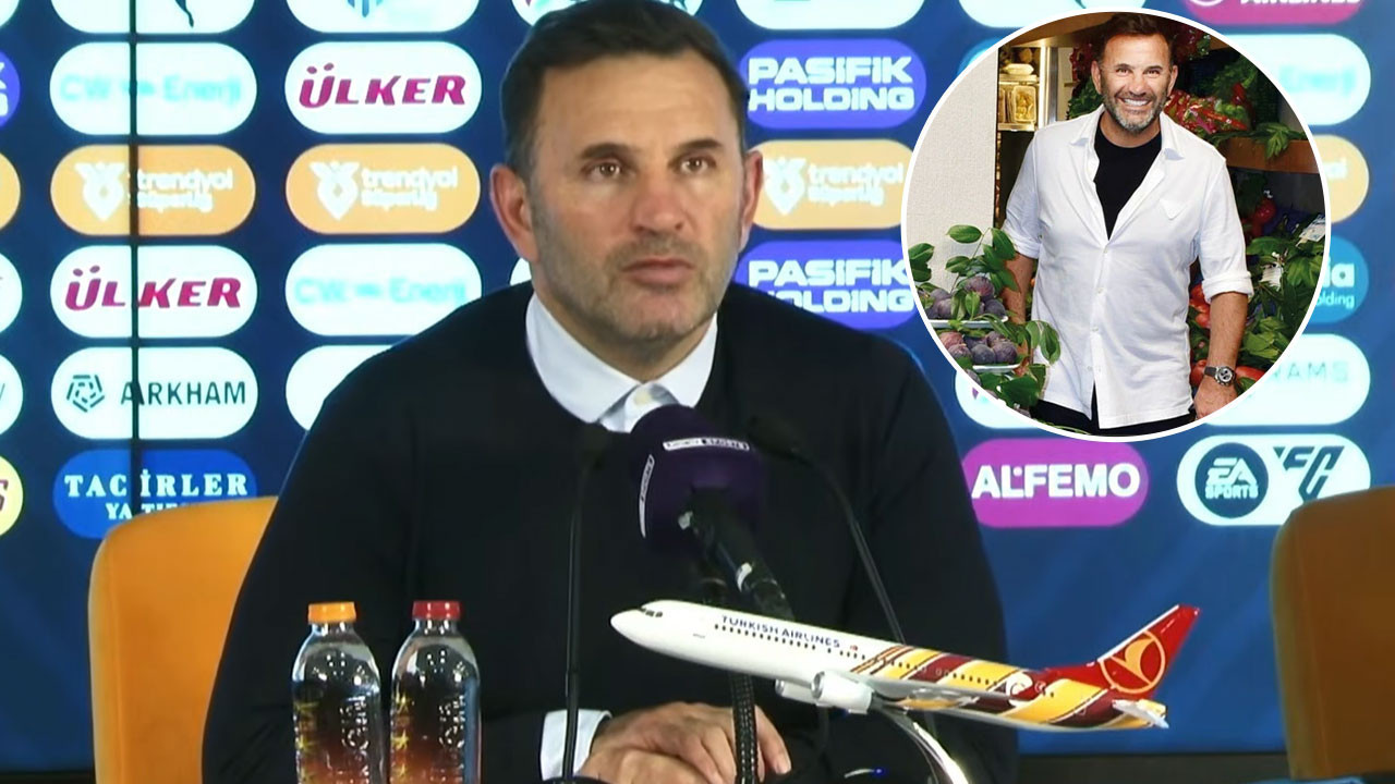 Okan Buruk manav görüntülerine açıklık getirdi: 'Meyve yemiştim, çıkarken elimdeydi'