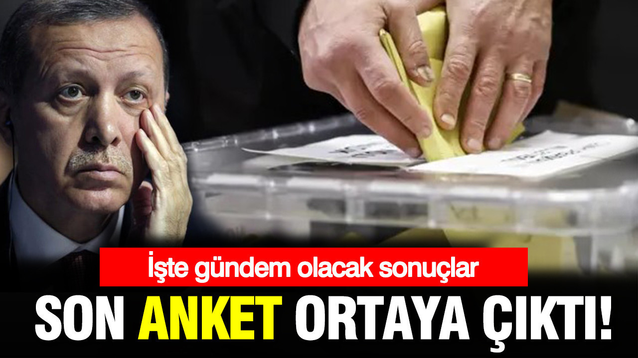 SONAR Araştırma’nın son anket sonuçları ortaya çıktı: CHP birinci parti