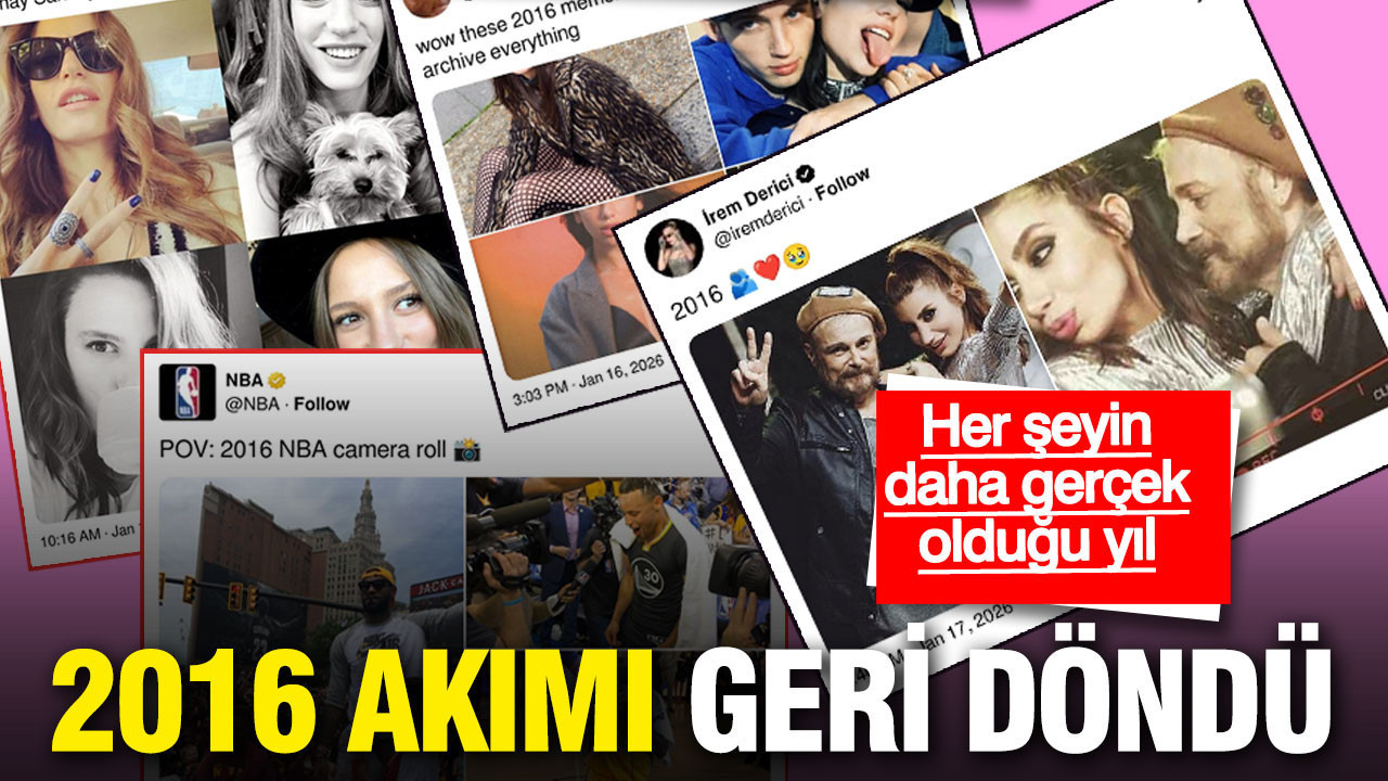 Sosyal medyada '2016 akımı' başladı