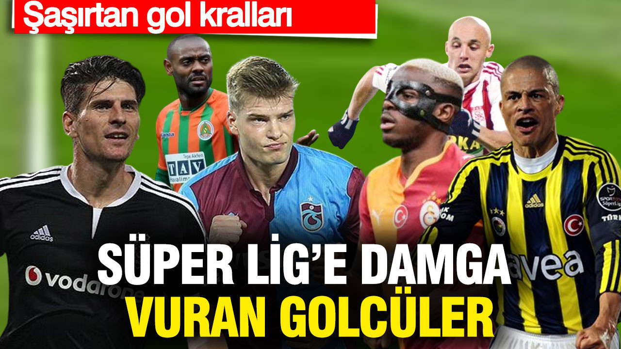 Süper Lig’in gol kralları: Son yılların yıldız isimleri