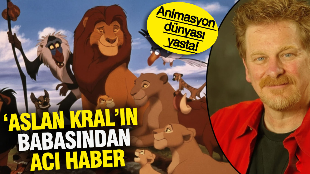 ‘Aslan Kral’ın babası Roger Allers’den acı haber: Animasyon dünyası Yasta