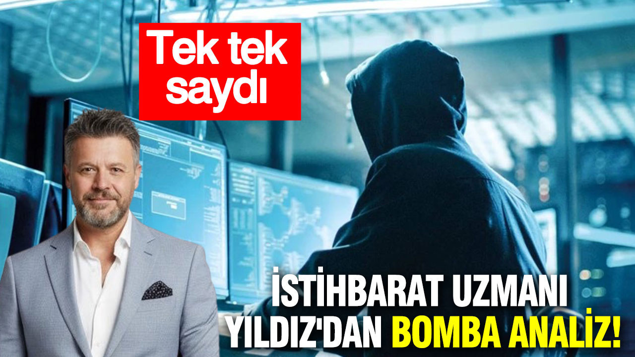 Güvenlik ve istihbarat uzmanı Serkan Yıldız'dan dikkat çeken 'siber suçlar' analizi