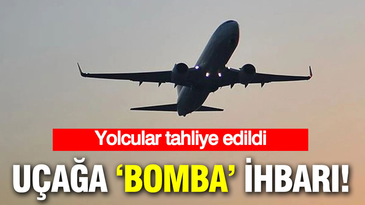Hindistan'da uçağa 'bomba' ihbarı: Yolcular tahliye edildi