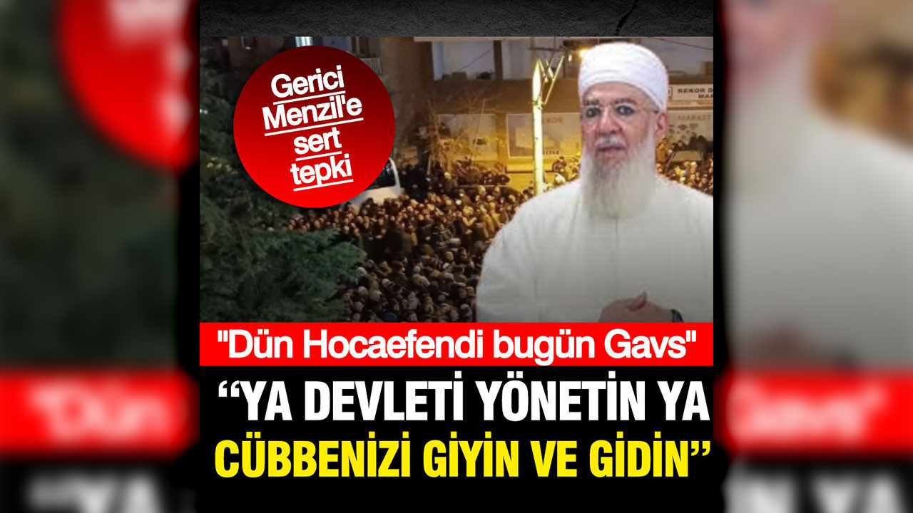 İzmir'de gövde gösterisi yapan Menzil'e CHP'den sert tepki: Cübbenizi giyin ve gidin