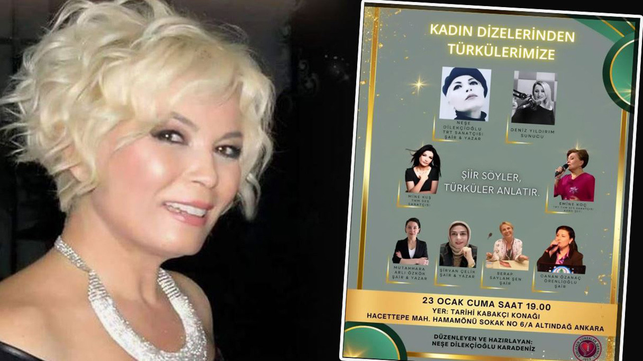 Kadın dizelerinden türkülerimize: Ankara'da şiir ve müzik gecesi