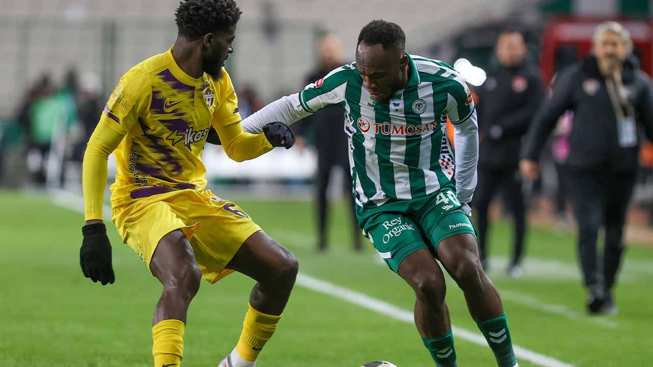 Konyaspor Muleka ile 1 puanı kurtardı: Çağdaş Atan tribünlere gitti