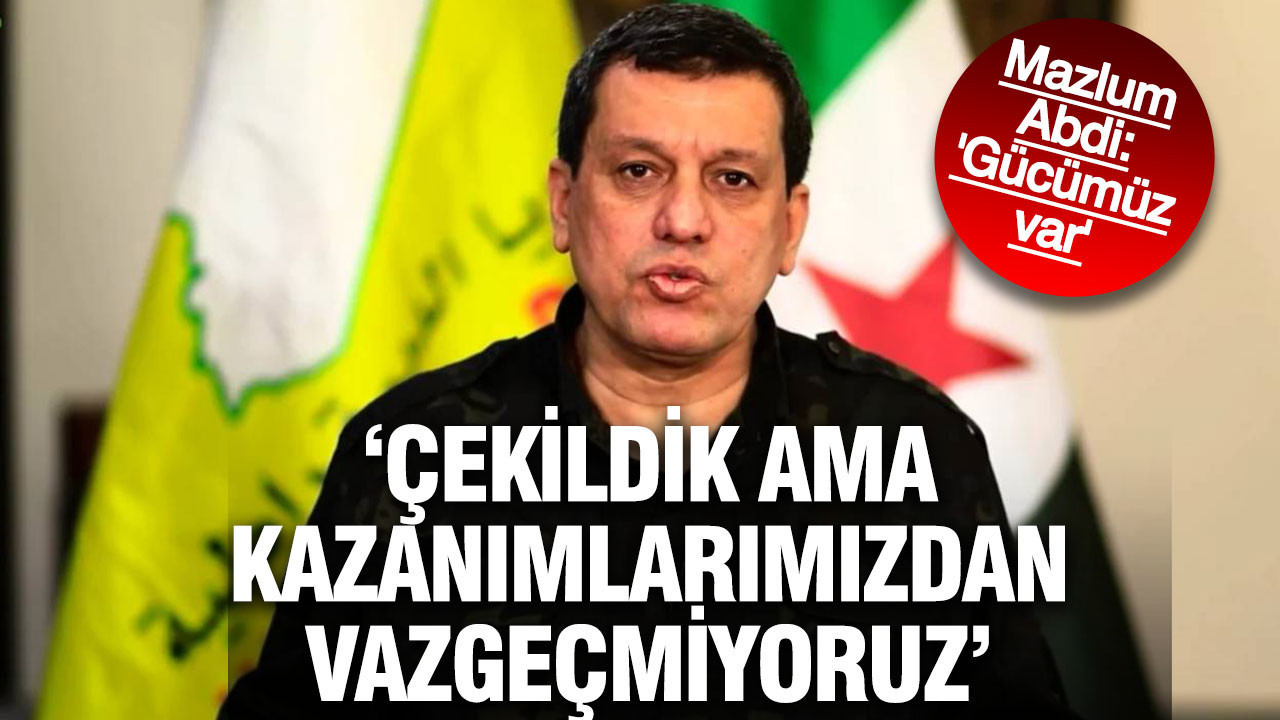 Mazlum Abdi: Çekildik ama kazanımlarımızdan vazgeçmeyeceğiz