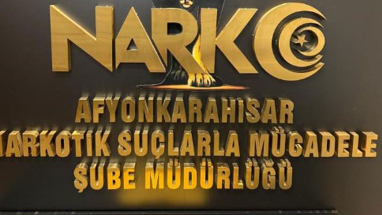 Afyonkarahisar'da uyuşturucu operasyonu: 1 tutuklama var
