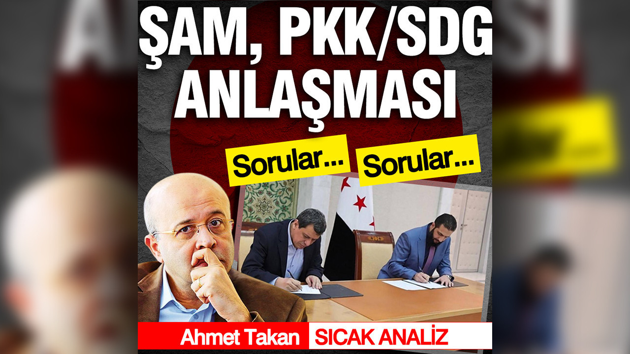 Şam, PKK/SDG anlaşması: Sorular… Sorular…