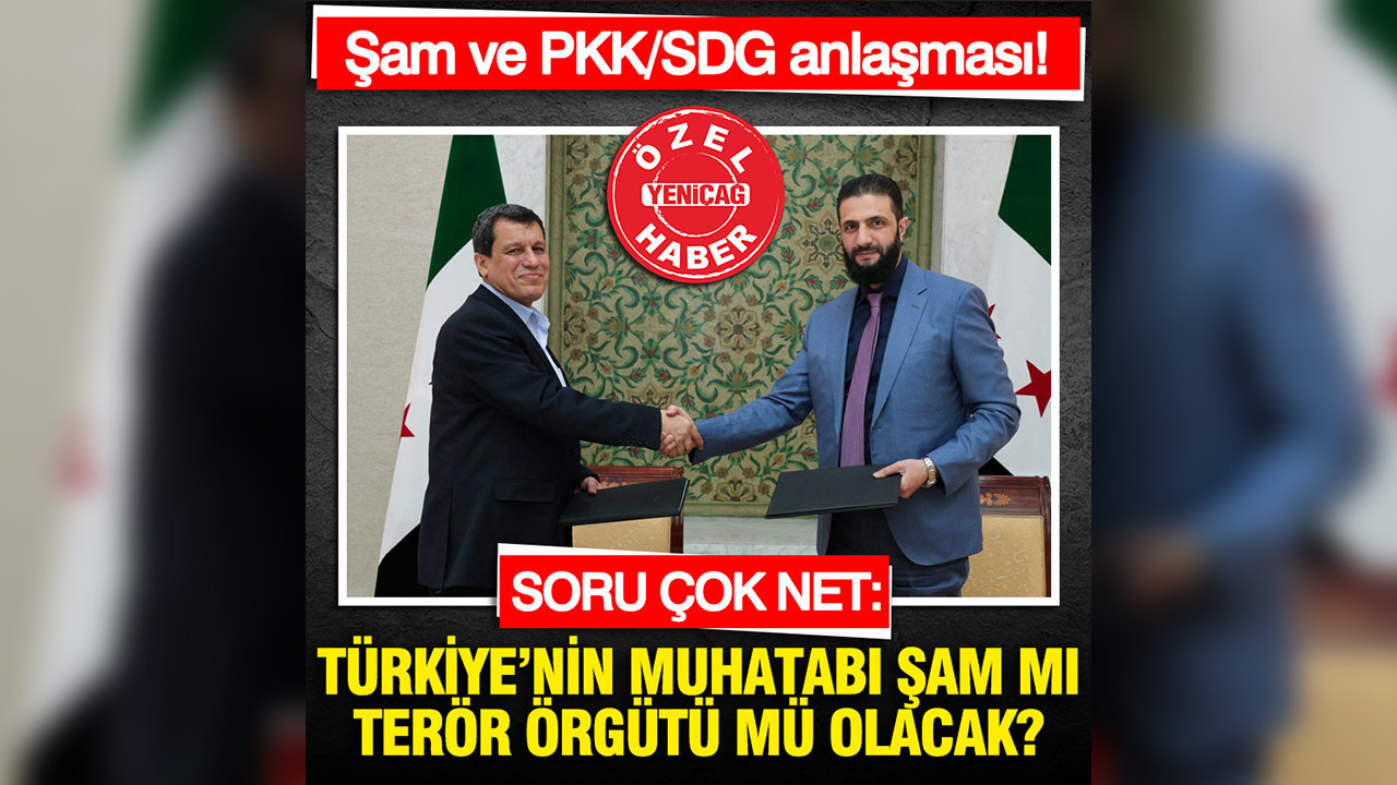 Soru çok net: Türkiye’nin resmi muhatabı Şam mı terör örgütü mü olacak?