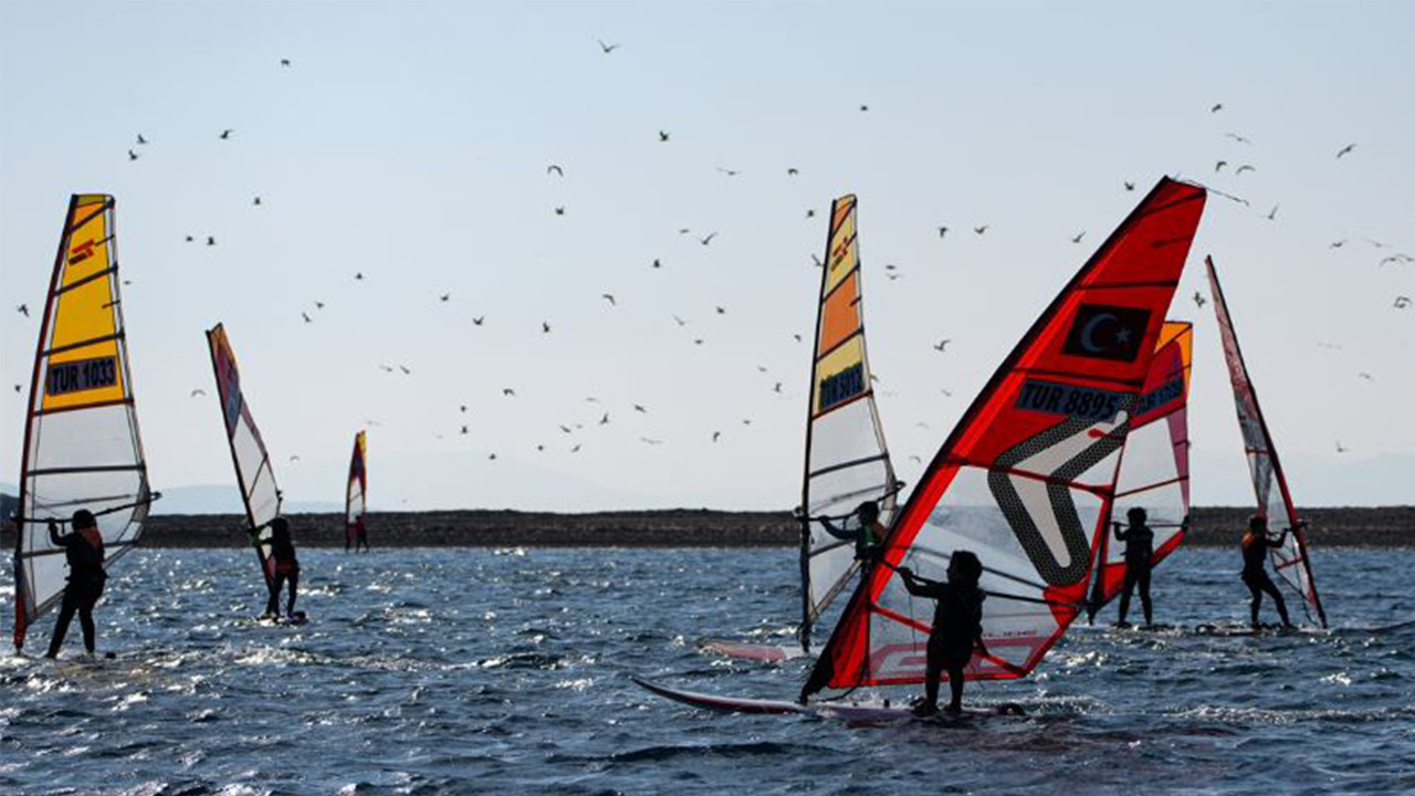 Foça'da Techno 293 Yelken Ligi 2. Ayak Türkiye Şampiyonası başladı
