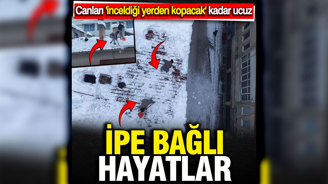 İpe bağlı hayatlar... Türkiye'de işçilerin canı 'inceldiği yerden kopacak' kadar ucuz