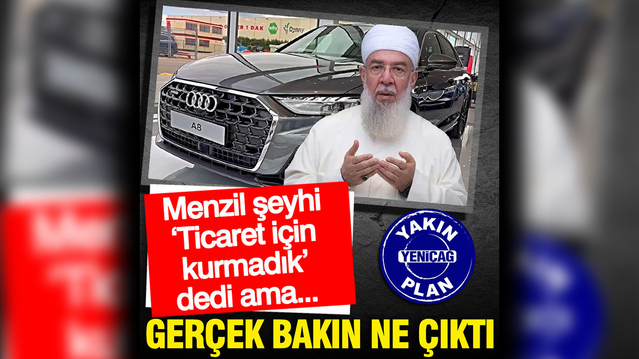 Menzil şeyhi ‘Ticaret için kurmadık’ dedi ama gerçek bakın ne çıktı