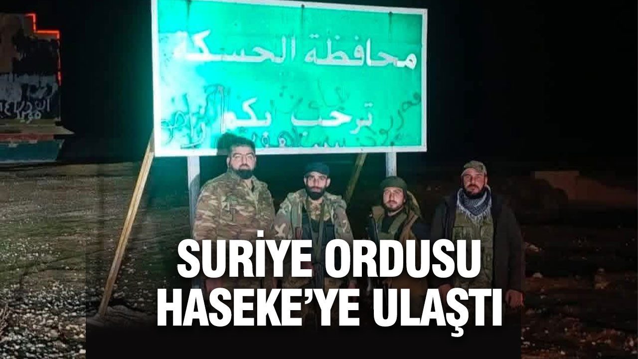 Suriye ordusu Haseke’nin güney girişine ulaştı