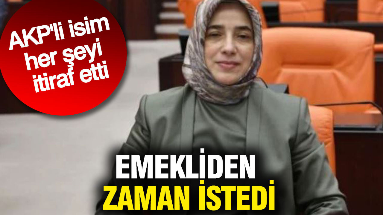 AKP'li isim itiraf etti emekliden zaman istedi: Zam yeterli değildir