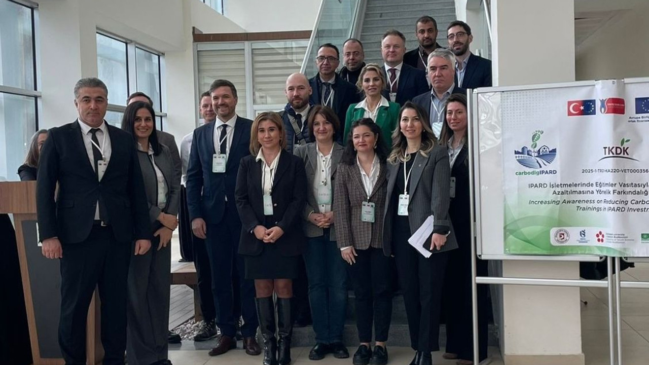 BŞEÜ’den tarım ve gıda sektöründe karbon ayak izine yönelik uluslararası iş birliği