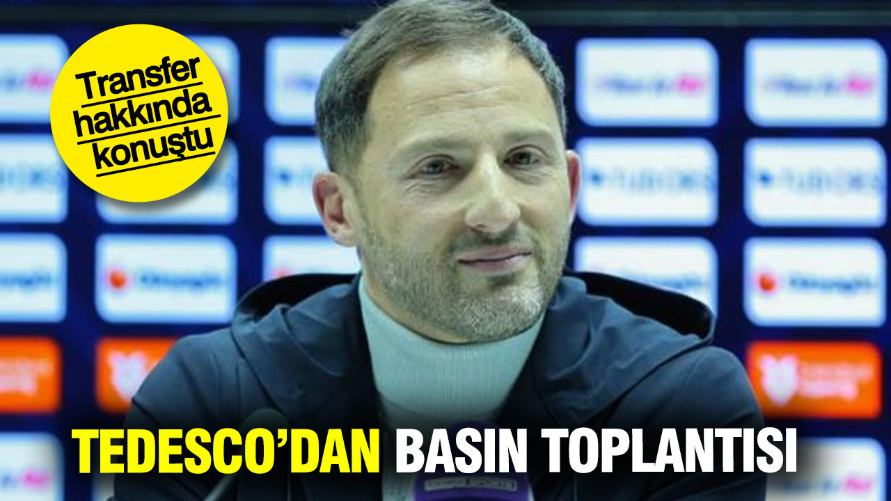 Fenerbahçe'de Aston Villa maçı öncesi Tedesco ve Talisca'dan açıklama