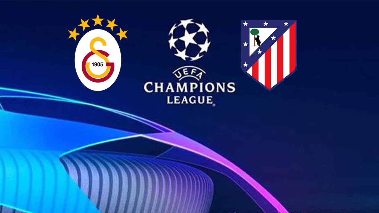 Galatasaray-Atletico Madrid maçının ilk 11'leri belli oldu