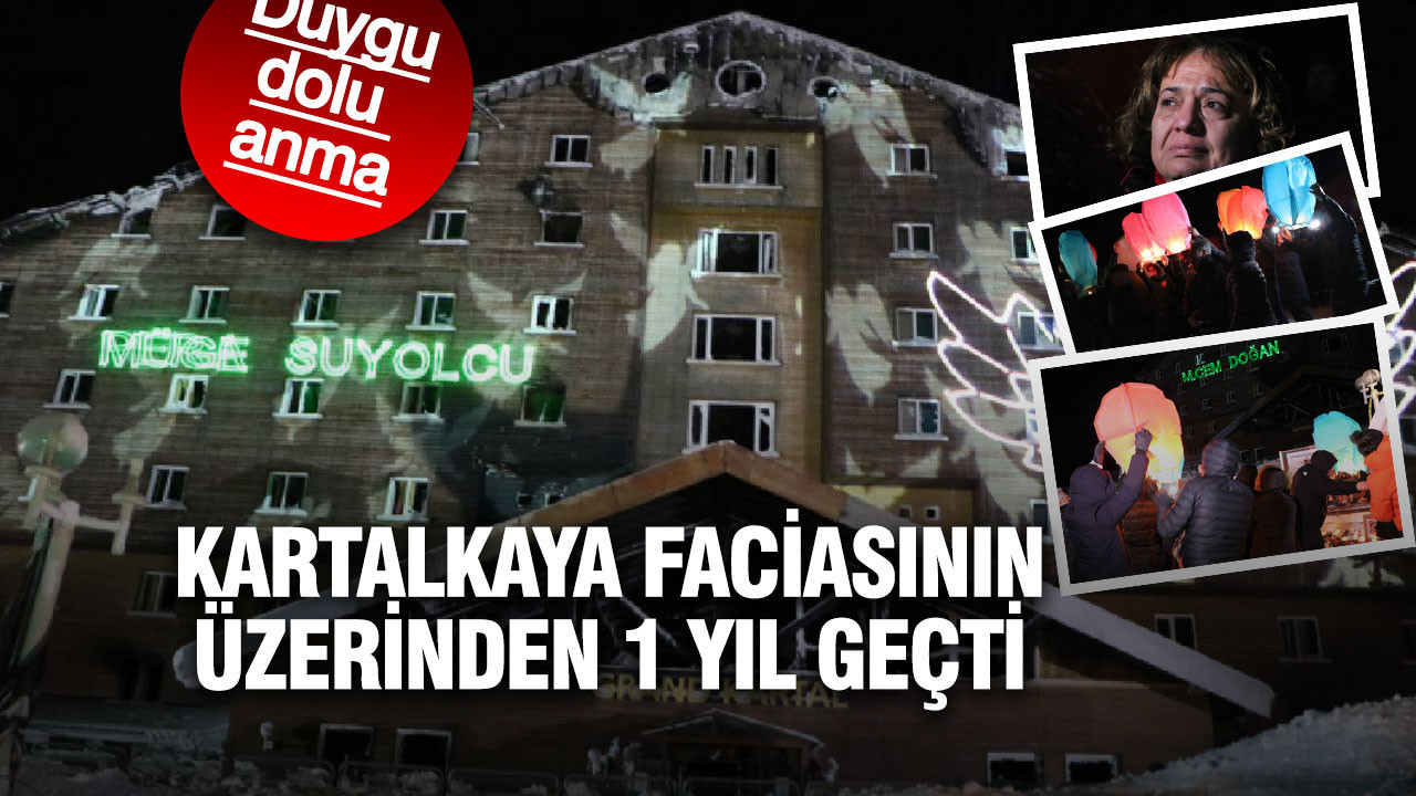 Kartalkaya faciasında 1 yıl: 78 canın öldüğü otelde duygu dolu anma